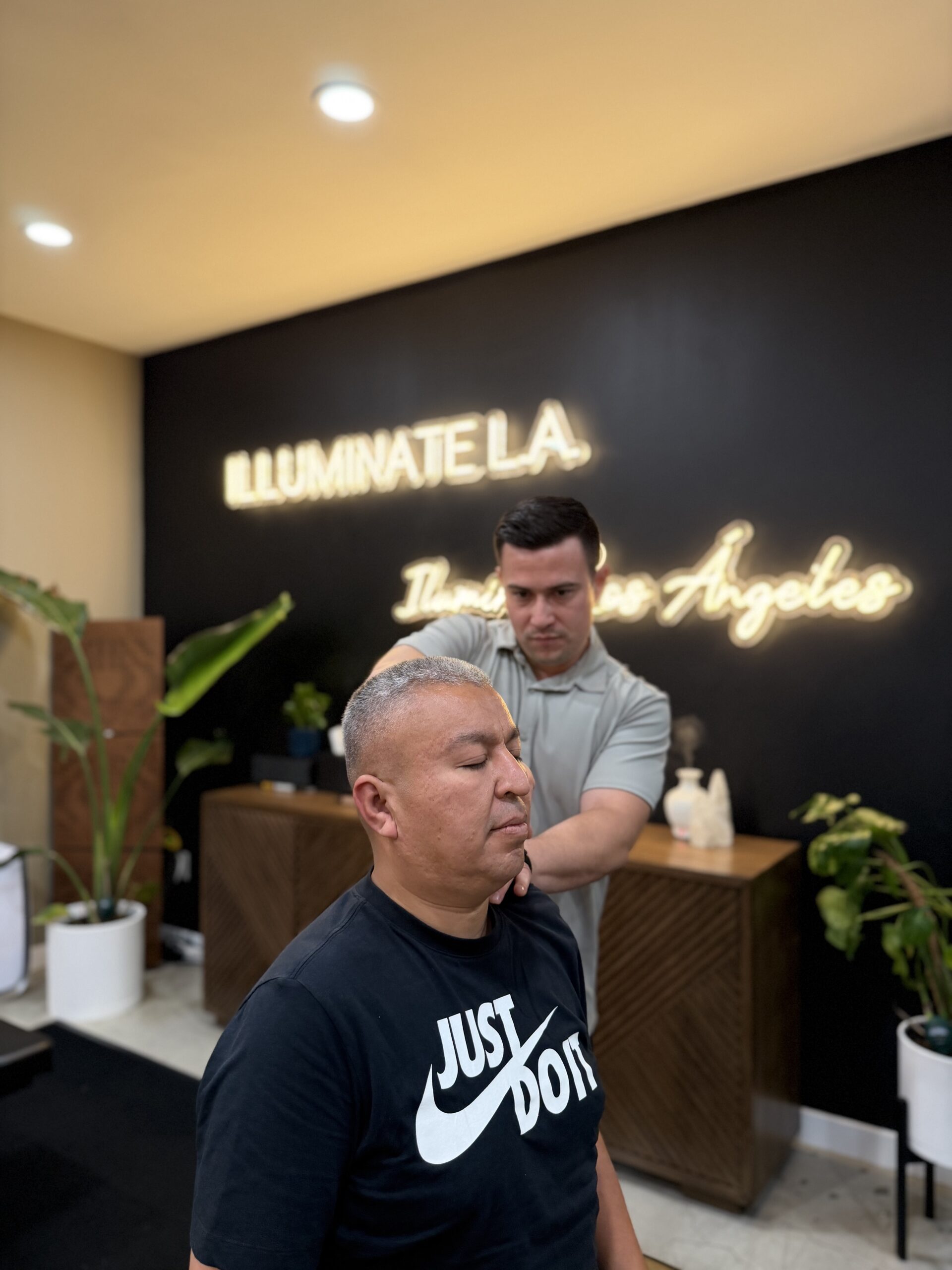 Whiplash Treatment session