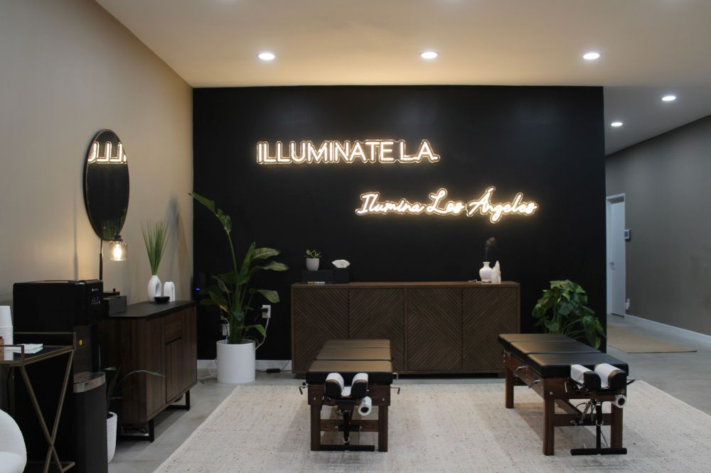 Illuminate chiropractic office